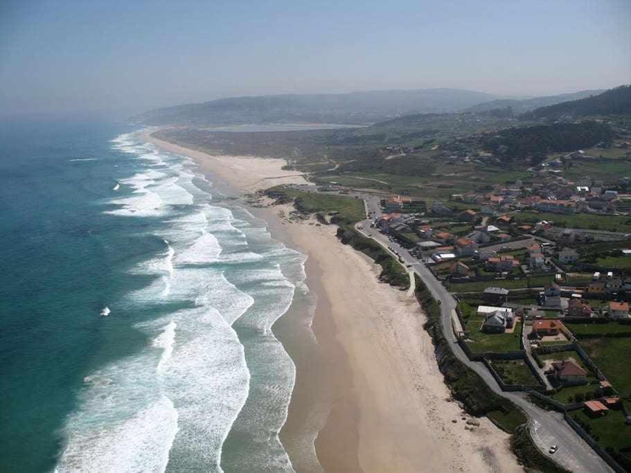 拉科鲁尼亚Ag Casa Anema 10 Huespedes A 2Km De La Playa Razo别墅 外观 照片